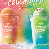 サーティワンからザクザク氷に炭酸も爽快な『ザ・クラッシュソーダ』が6月10日(木)より発売！