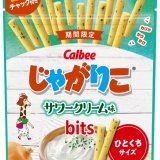 サワークリームの爽やかな酸味とオニオンの旨みが楽しめる『じゃがりこ サワークリーム味bits』が6月21日(月)より発売！