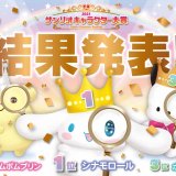 『2021年サンリオキャラクター大賞』結果発表！コーチャンフォー新川通り店カフェインターリュードでは『サンリオキャラクター大賞カフェ』も開催