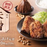からやまから秘伝のタレ×辛味噌『味噌からあげ』が6月18日(金)より発売！