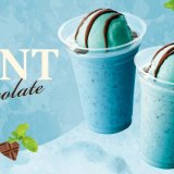 カフェ・ド・クリエにてチョコミント好き待望の『ソルベージュ®ミントチョコ』・『自家製珈琲ゼリーパルフェ~チョコバナナ~』が6月16日(水)より発売！