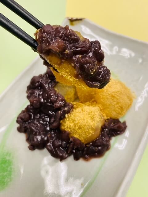 あんこぱらだいす in 大丸札幌のあんこスイーツ