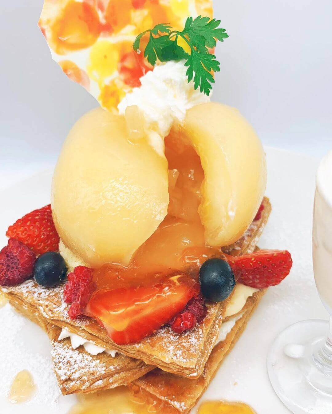 パレフォセットの『気まぐれデセール-桃-』