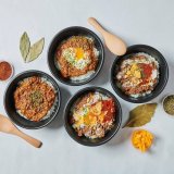 白石区にある穴場のカレーかふぇ コルリにて阿波黒牛を使用した『タコライス』がUberEATSで発売！