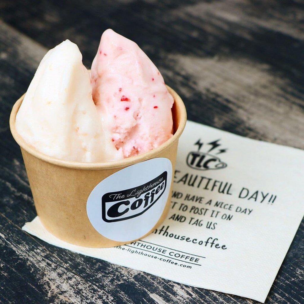 大通にあるThe.Lighthouse Coffeeからジェラート『プラム』『スイカ』が発売！