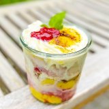 南19西16にあるジェラート＆ベイクホワイトにて限定かき氷『苺のブリュレ』が発売！