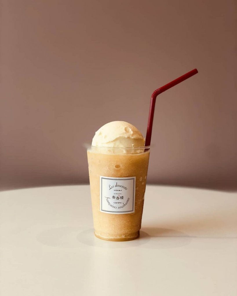 南16西10にある奏春楼から『桃スムージーフロート』が発売！