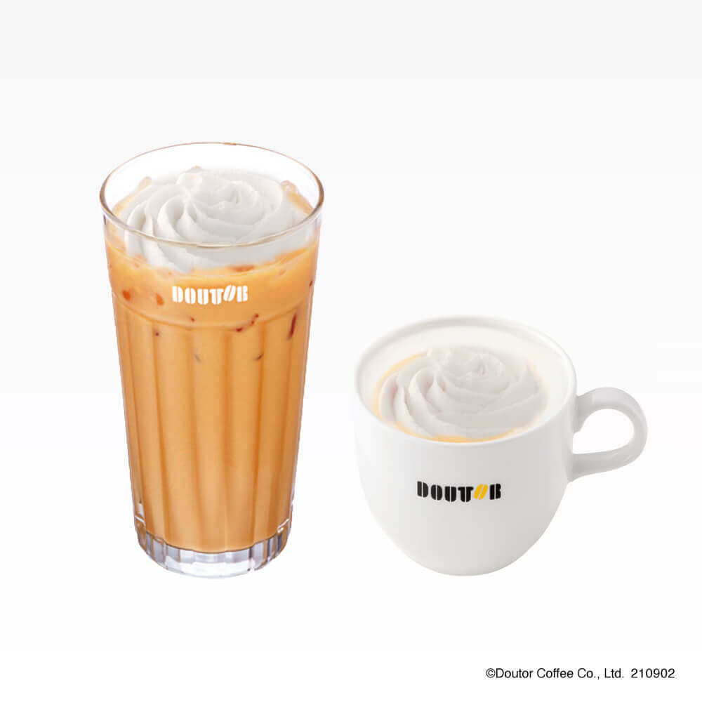 ドトールの『豆乳ラテ～まめホイップ～(ホット・アイス)』