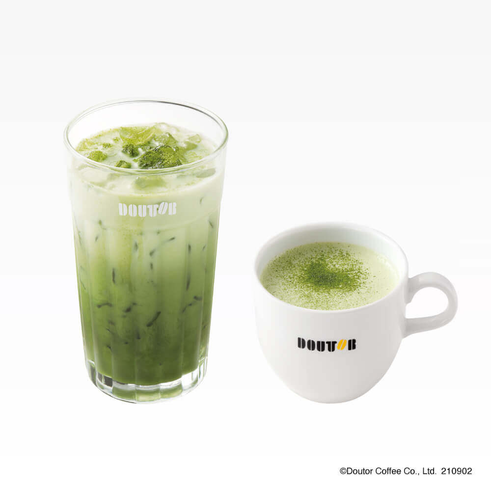 ドトールの『宇治抹茶豆乳ラテ(ホット・アイス)』