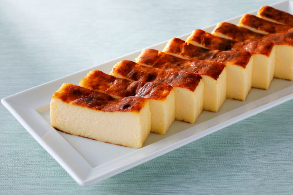 札幌東急REIホテルのケーキバイキング『トロピカル＆フロマージュ』-バスクチーズケーキ