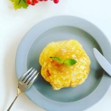 南19西16にあるジェラート＆ベイクホワイトからクレープ生地で桃を丸ごと包んだ新作ケーキが発売！