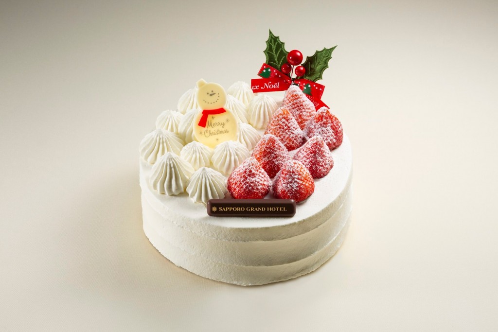 札幌グランドホテルのクリスマスケーキ2021-クリスマスデコレーション5号