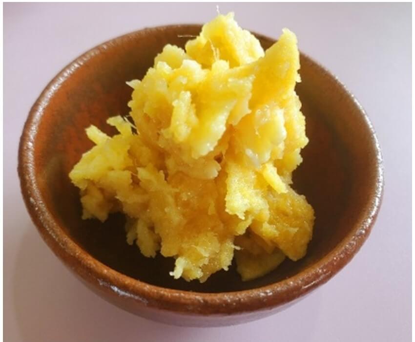 『2色のおさつスナック 発酵バター味』のオリジナルレシピ-おさつスナックポテトサラダ