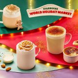 スターバックスからホリデー定番ビレッジ『ジンジャーブレッド ラテ』や『クレーム ブリュレ ラテ』などが11月1日(月)より発売！