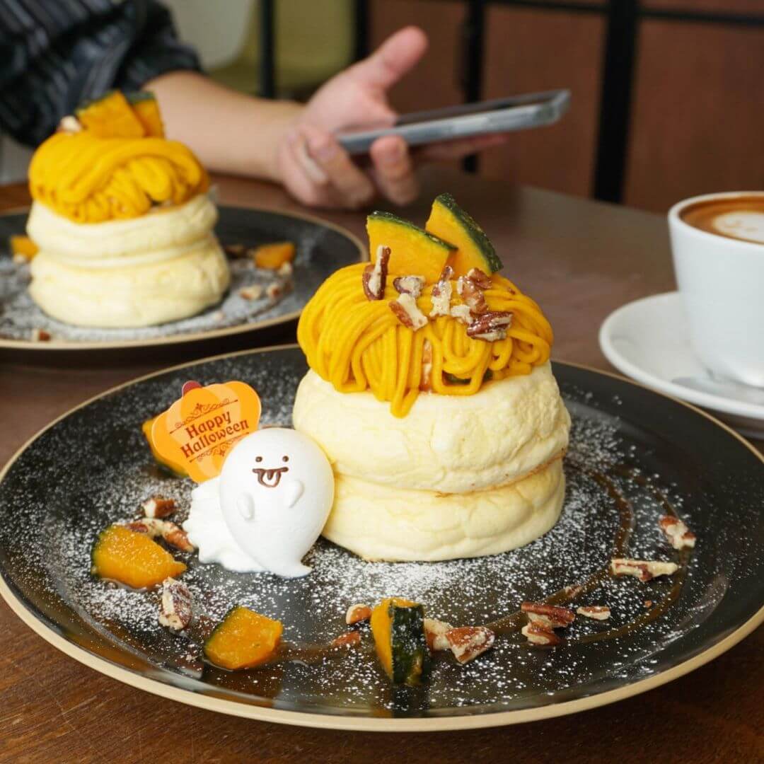 ease cafe sapporo(イーズカフェ サッポロ)の『ハロウィンパンケーキ』