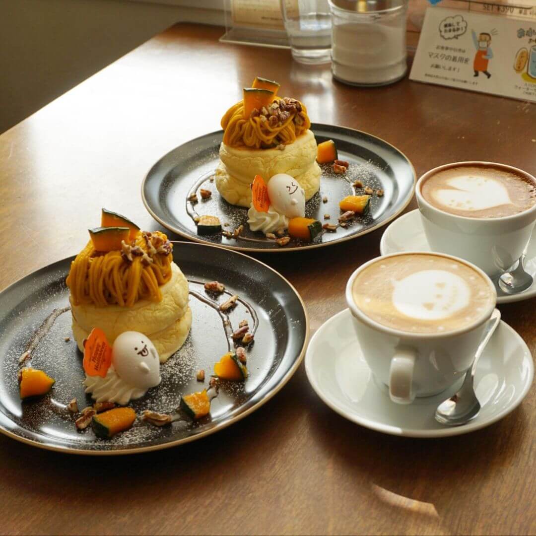 ease cafe sapporo(イーズカフェ サッポロ)の『ハロウィンパンケーキ』