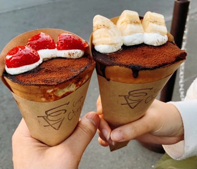 南9西9にあるクレープChopper 南9条店から『焼きチョコブリュレ』が再登場!