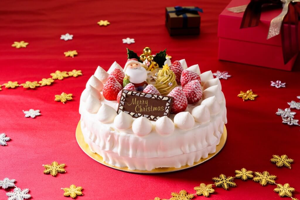 ANAクラウンプラザホテル札幌のクリスマスケーキ 2023『ホワイトクラウン 6号』