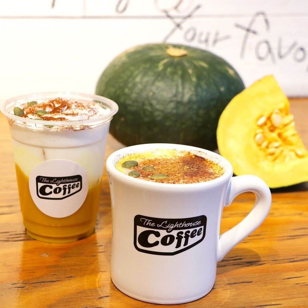 大通にあるThe.Lighthouse Coffeeから『パンプキンメープルラテ』が発売!