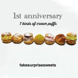 清田区にあるフェイクサプライズスイーツにて1周年記念イベントを開催！周年シュークリームを販売