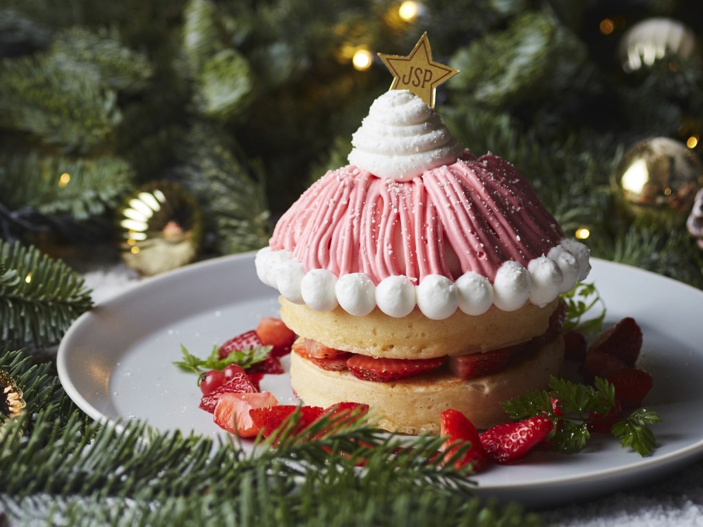 J.S. PANCAKE CAFEの『～南町田店から贈るクリスマス～サンタ帽子のパンケーキ』