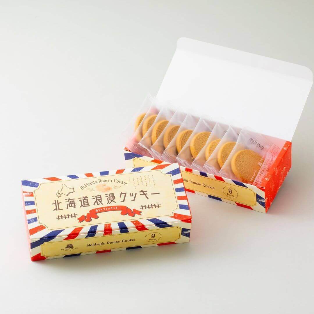 ろまん亭にて『北海道浪漫クッキー 9枚入』