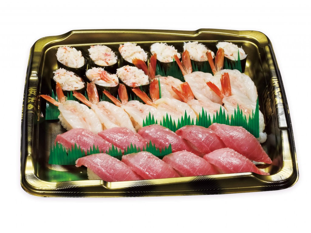 くら寿司の『豪華三種セット』