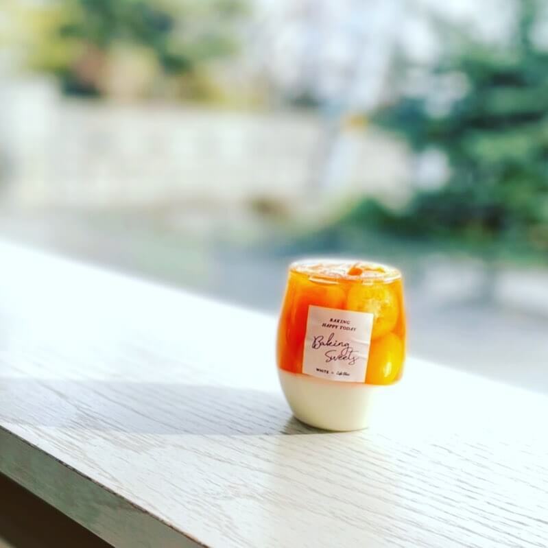 南19西16にあるジェラート&ベイクホワイトから『金柑のチーズムース』が発売!