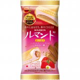 ブルボンから福岡県産あまおう苺を用いた果汁を使用の『ルマンドアイス』と『ロアンヌアイス』が12月6日(月)より発売！