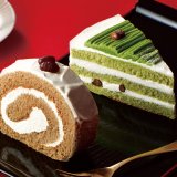 カフェ・ド・クリエにてお正月シーズンにおすすめなデザートメニュー『ほうじ茶ロールケーキ』が12月22日(水)より発売！