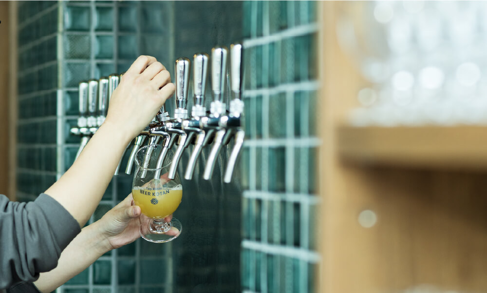 クロスホテル札幌の『ワンマイルフードツアープラン』-北海道産のホップを使用したクラフトビール