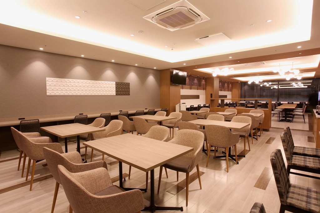 札幌ワシントンホテルプラザの『明るい雰囲気の朝食会場』