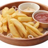びっくりドンキーが「びっくりフライドポテト」など5商品に関して1月14日(金)より全店舗で一時販売休止すると発表。輸入遅延の影響のため