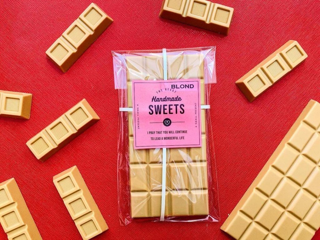 創成川イーストにあるサッポロスイーツガーデン パロムから『タブレットショコラブロンド』が発売!