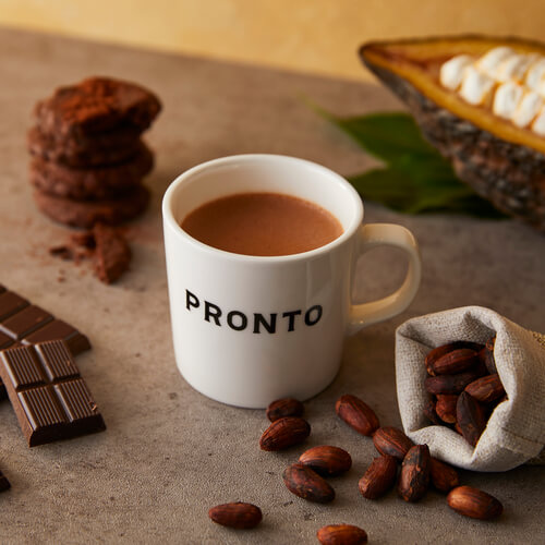 PRONTO(プロント)の『濃厚ホットチョコレート』