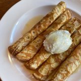 南4西1にある日晴堂(ひばりどう)にてクレープメニューがリニューアル！