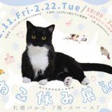 約4年ぶり！SNSで話題の猫写真＆猫グッズが大集合する『ねこ休み展』が札幌パルコで2月11日(金)より開催！