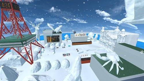 第72回さっぽろ雪まつり～オンラインさっぽろ雪まつり2022～の『3DVR雪像＋バーチャル大通公園』