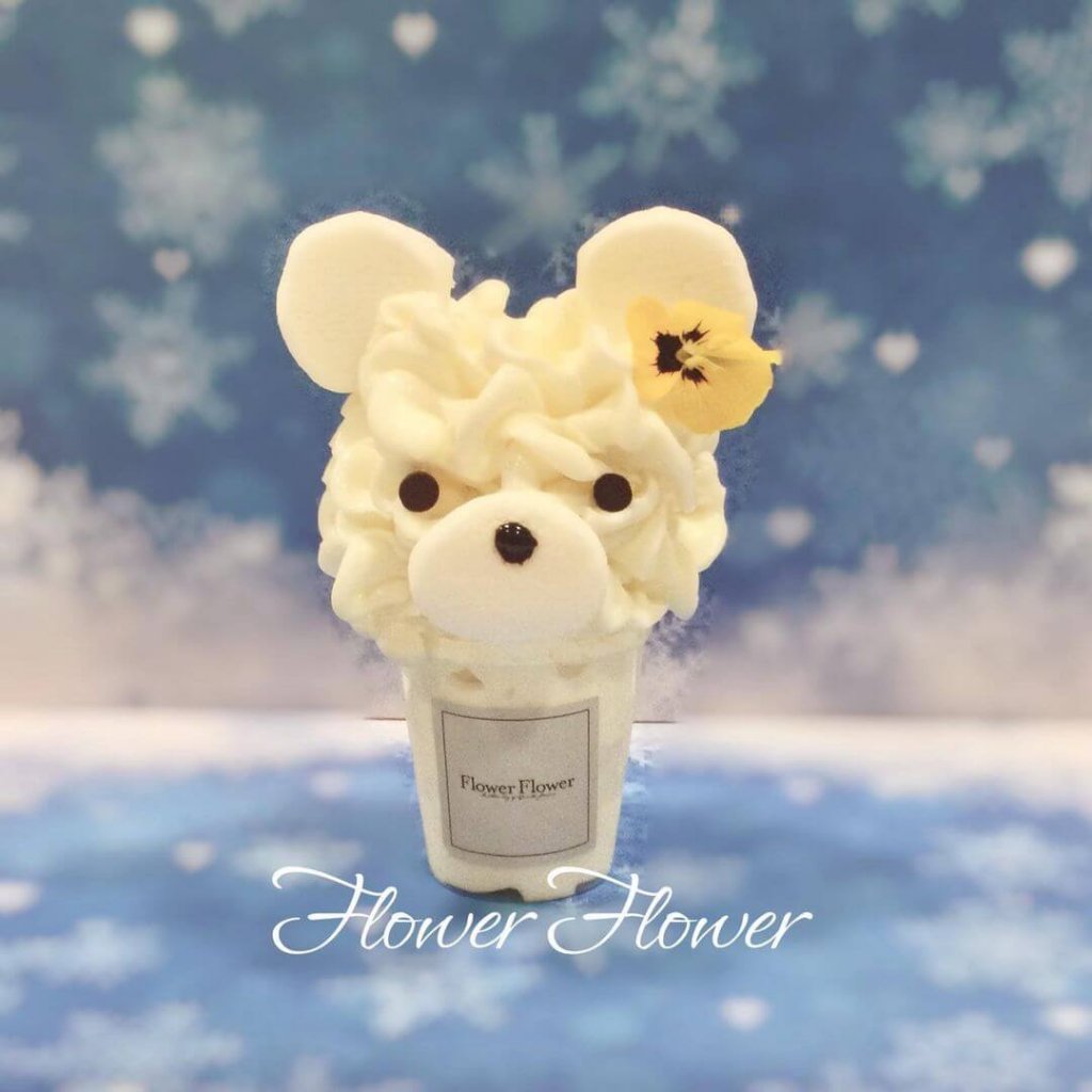 Flower Flowerの『白くまちゃんフラワー』