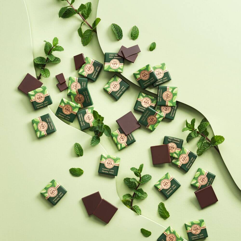 Venchi(ヴェンキ)の『PICK&MIXチョコレート-ダークチョコレート ウィズ ミント』