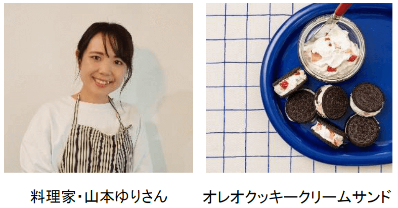 『OREO® クッキー型ポーチBOOK』-人気料理家・山本ゆりさん監修の簡単オレオスイーツレシピ