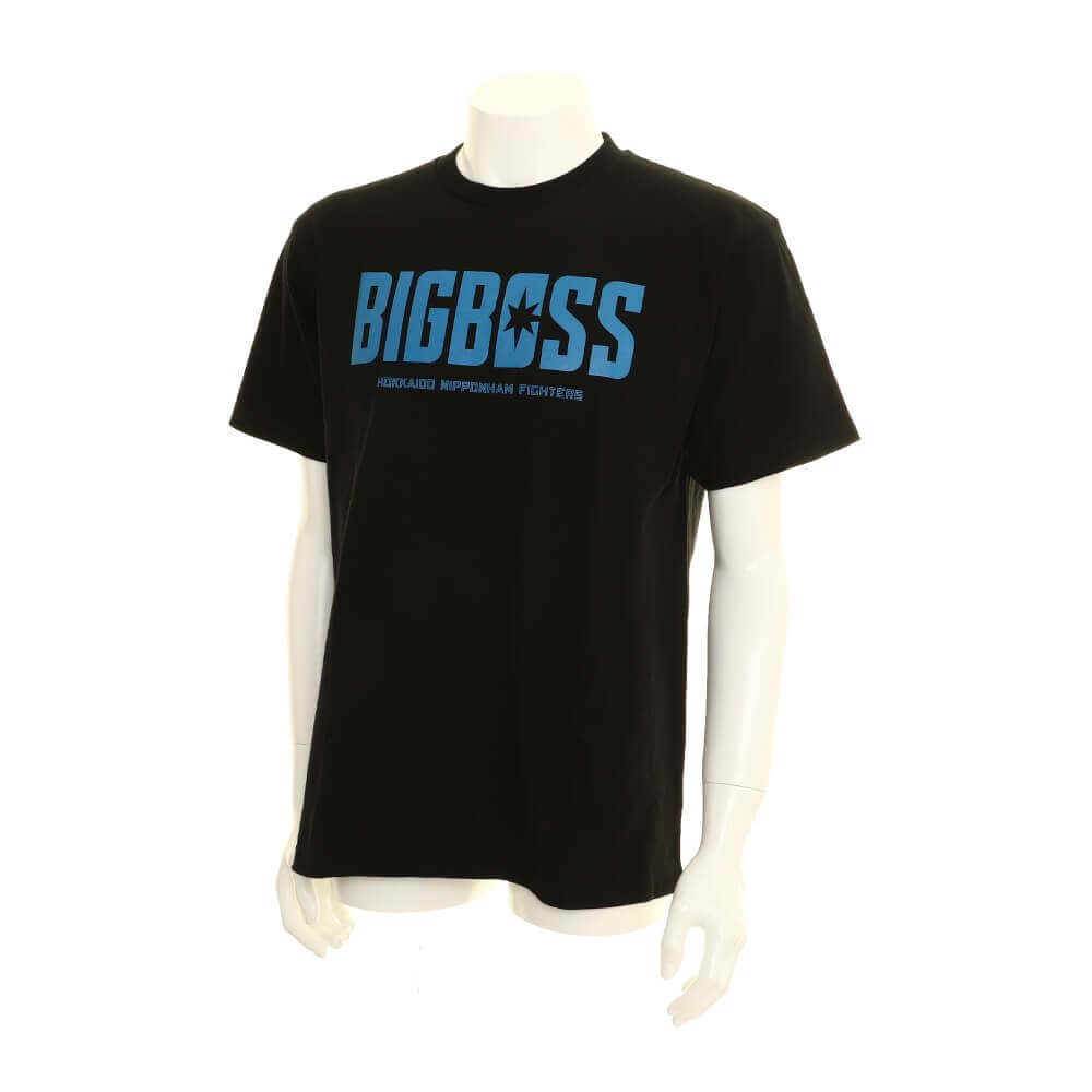 ファイターズの『BIG BOSSグッズ』-BIGBOSSロゴ Tシャツ(ブラック)