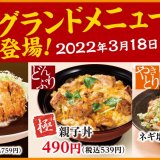 からあげ専門店「からやま」から新グランドメニューが3月18日(金)より登場！やきとりを使用した「親子丼」や「からあげカレー」など