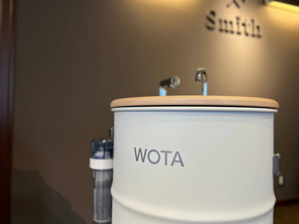 水循環型手洗いスタンド「WOSH」