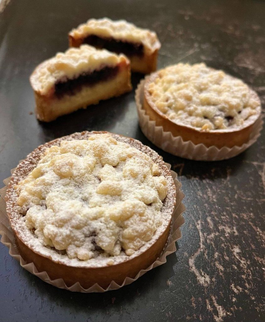 SapporoSweetsGarden PALOMの『ハスカップとブルーベリーのタルト』