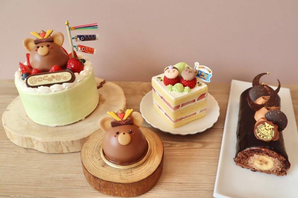 奏春楼の『こどもの日ケーキ』