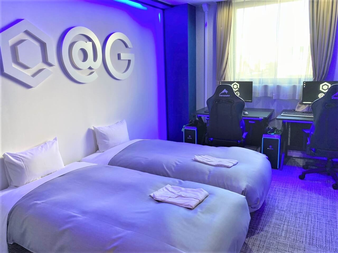 ゲーミングホテル「＠G(あっとじー)」のゲーミング客室