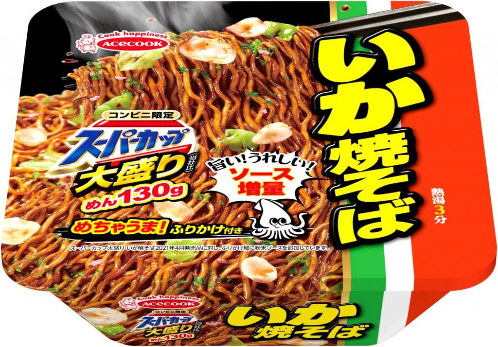 『(コンビニ限定) スーパーカップ大盛り いか焼そば』