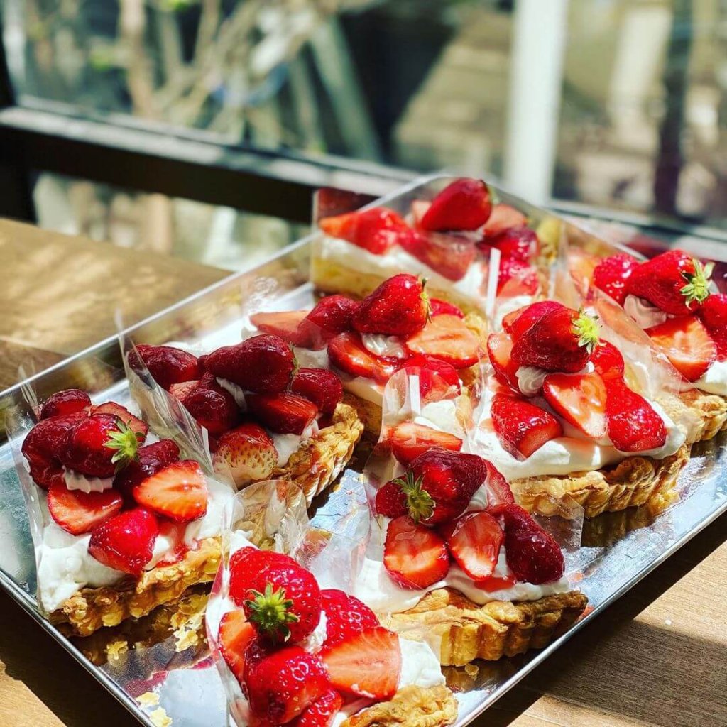 ジェラート＆ベイクホワイトの『とちおとめの練乳パイ』