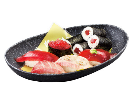くら寿司の『極み熟成 天然まぐろ 食べ比べ』
